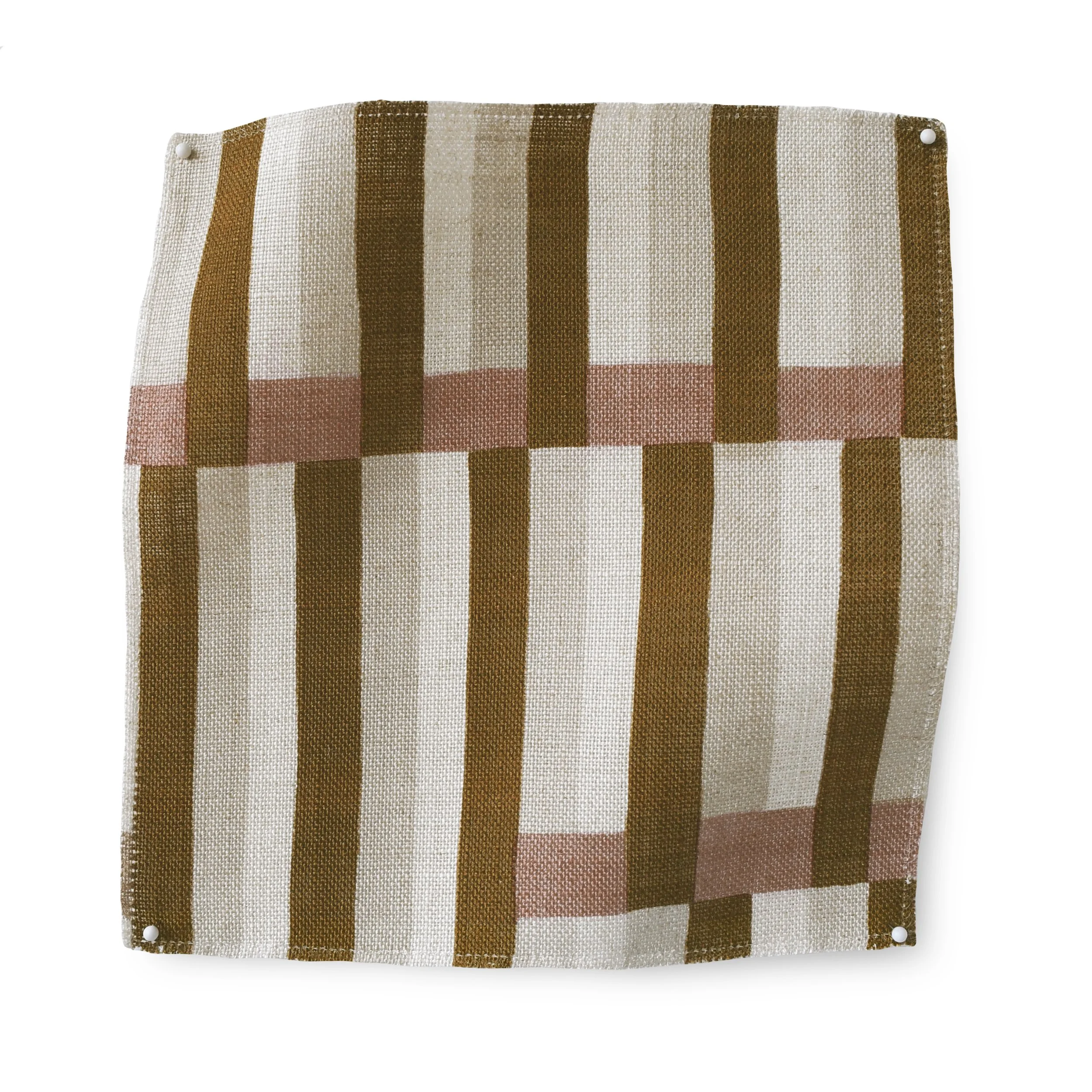 Anni Stripe Fabric - Garden Green — Imogen Heath Interiors